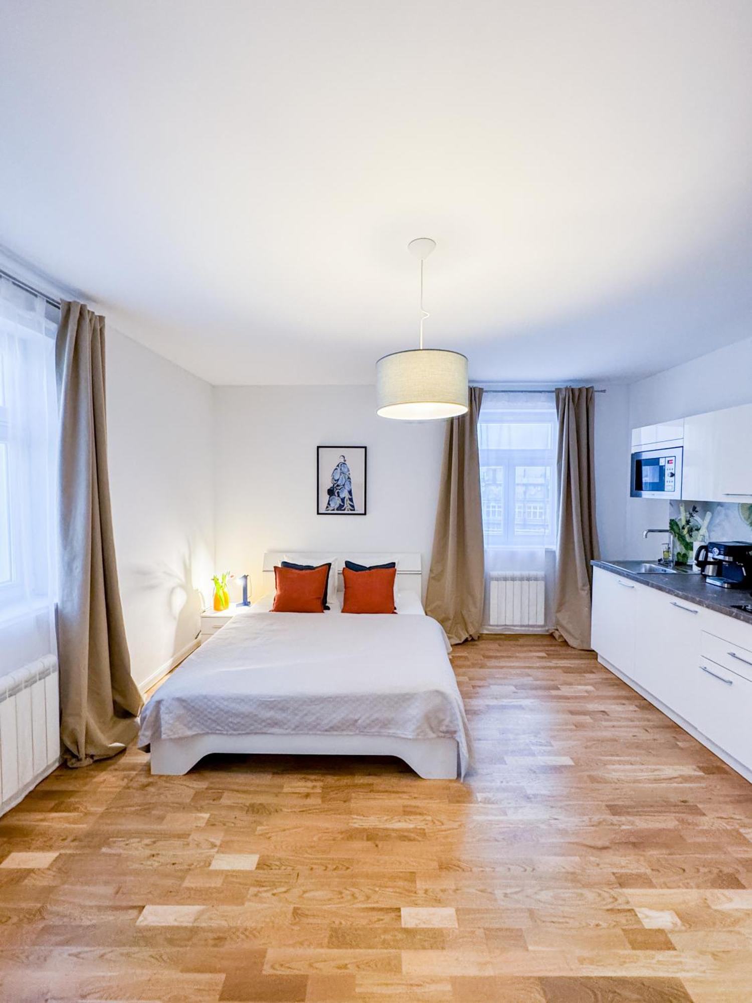 Turnkey I Wenceslas Square Apartments Praga Quarto foto